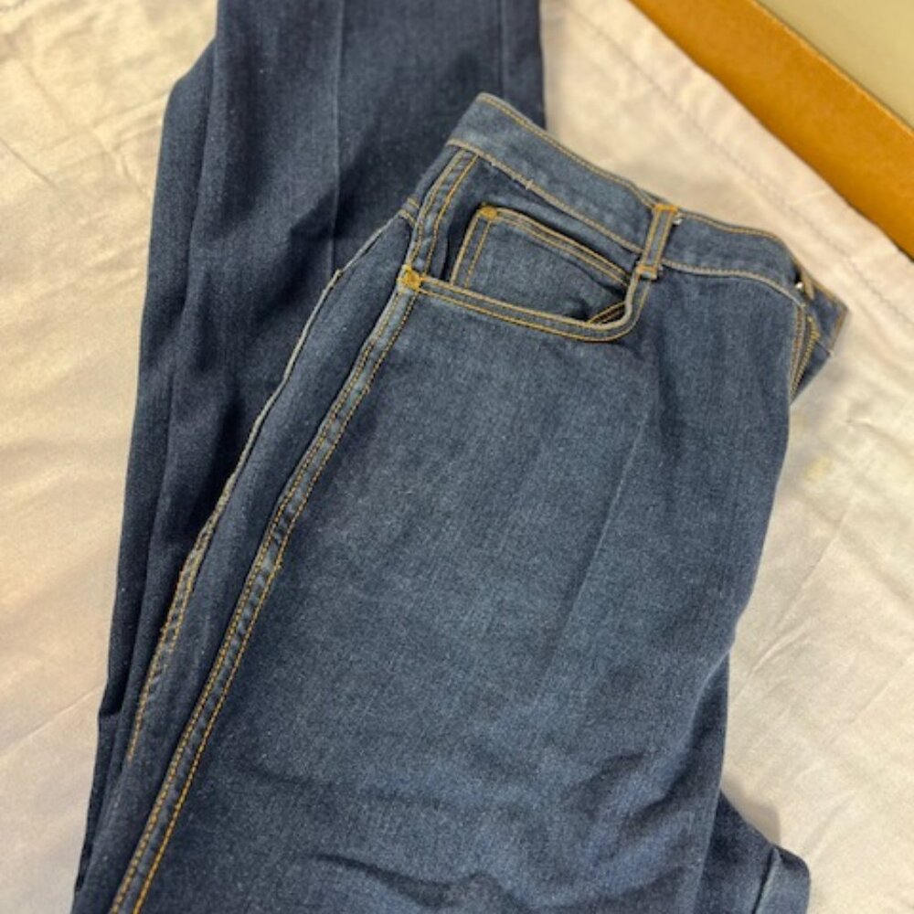 Gitano Jeans Women's Blue Denim Pants Dark Wash Denim Pants size 18 Long